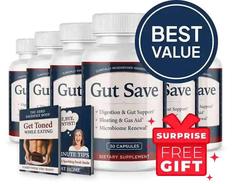 GutSave — 6 Bottle Package